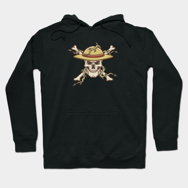 One piece logo (fanart) Hoodie by indwica idcd